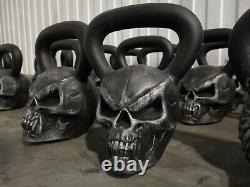 Cast Kettlebell Designer Iron Head Skull Weight 16 kg 35 lbs