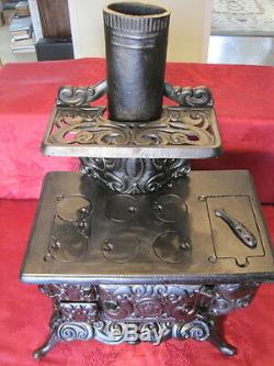 Child's Heavy 60 lb. Cast Iron Stove Marked Favorite Probable Repro