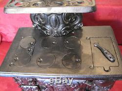 Child's Heavy 60 lb. Cast Iron Stove Marked Favorite Probable Repro