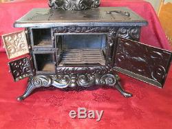 Child's Heavy 60 lb. Cast Iron Stove Marked Favorite Probable Repro