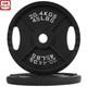 Classic Cast Iron Weight Plates 45 Lb Pair Strength Training & Workouts Gym