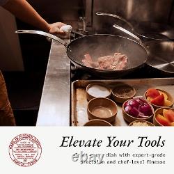 Cookware 12 Blue Carbon Steel Wok (Like Cast Iron, but Better) Profession