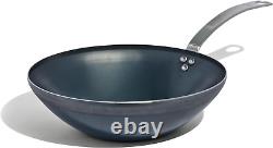 Cookware 12 Blue Carbon Steel Wok (Like Cast Iron, but Better) Profession
