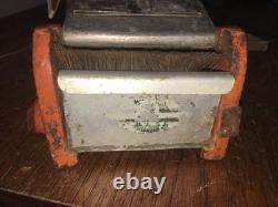 Counterboy Industrial Cast Iron Fancy open fretwork paper tape dispenser 23 lbs Counterboy Industrial Cast Iron Fancy open fretwork paper tape dispenser 23 lbs