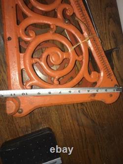 Counterboy Industrial Cast Iron Fancy open fretwork paper tape dispenser 23 lbs Counterboy Industrial Cast Iron Fancy open fretwork paper tape dispenser 23 lbs