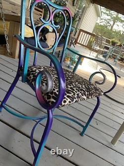 Custom Cast Iron Porch Chair