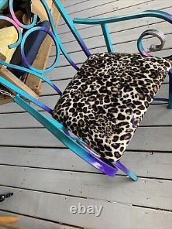 Custom Cast Iron Porch Chair