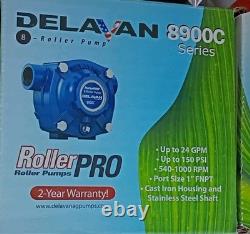 Delavan 8900C 24GPM 1000 RPM Cast Iron 8-Roller Pump