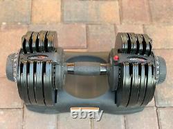 DialTech Adjustable Dumbbell 11 lb to 71 lbs Range 17-in-1 17 Weight Levels