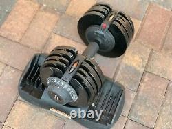 DialTech Adjustable Dumbbell 11 lb to 71 lbs Range 17-in-1 17 Weight Levels