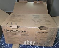Discontinued Lodge Sportsman's Cast Iron Hibachi Style BBQ Grill