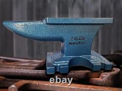 Durable 24 LBS Cast Iron Anvil Essential Tool for Blacksmiths and Jewelers