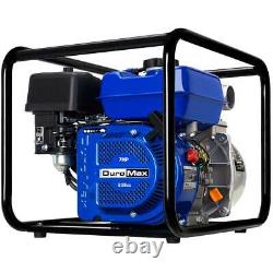 DuroMax XP652WP 208cc 158-Gpm 3600-Rpm 2 Gasoline Engine Portable Water Pump