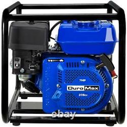 DuroMax XP652WP 208cc 158-Gpm 3600-Rpm 2 Gasoline Engine Portable Water Pump