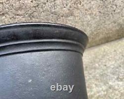 EXTRA LARGE Antique Cast Iron Mortar and Pestle 30 LBS Primitive Druggist Store