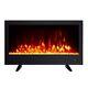 Electric Fireplace Insert 36 Electric Stove Heater With Hearth Flame Settings