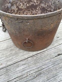Erie Cast Iron Cooking Pot Vintage