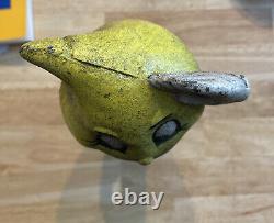 Esso Cast Iron Piggy Bank Metal 4+LB Man Cave Banking Collector Banker Patina