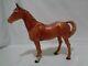 Exceptional Hubley Cast Iron Chestnut Thoroughbred Horse Doorstop 6 1/2 Lbs