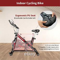 Exercise Bike Stationary Indoor Magnetic Cycling Bike 36LBs Flywheel Stable Home