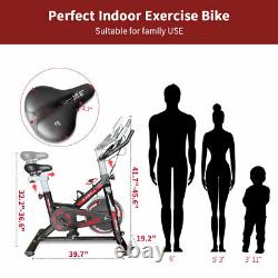 Exercise Bike Stationary Indoor Magnetic Cycling Bike 36LBs Flywheel Stable Home