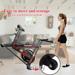 Exercise Bike Stationary Indoor Magnetic Cycling Bike 36LBs Flywheel Stable Home