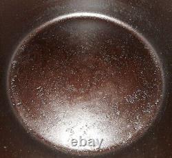 Extremely Rare Griswold Erie # 13 Dutch Oven Slant Logo 1920's Pat# 2635 & 2637