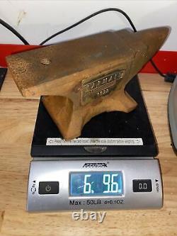 Farmall Anvil Cast Iron METAL Paper Weight Collector Jeweler Size 6 1/2 LB GIFT