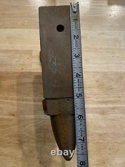 Farmall Anvil Cast Iron METAL Paper Weight Collector Jeweler Size 6 1/2 LB GIFT