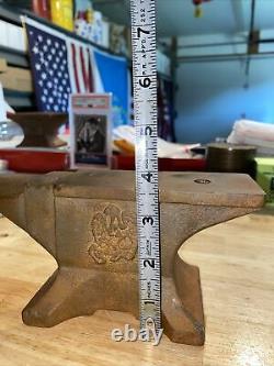 Farmall Anvil Collector Paper Weight Blacksmith Cast Iron 6+ LBs SOLID METAL WOW