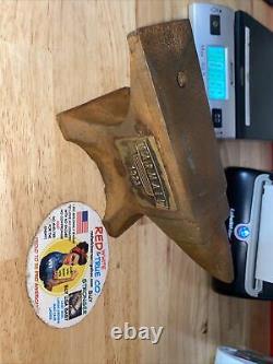 Farmall Anvil Collector Paper Weight Blacksmith Cast Iron Garage Gunsmith 6+ LBs