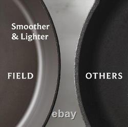 Field Company Starter Set No. 8 Cast Iron Skillet (10.25 in, 4.5 lbs), Q