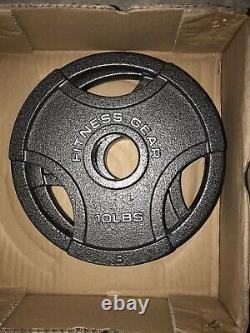 Fitness Gear 300 lb Olympic Weight Set