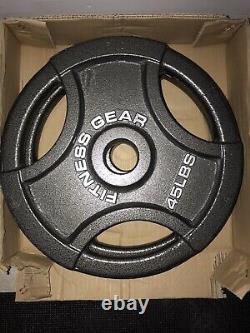 Fitness Gear 300 lb Olympic Weight Set