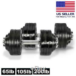 Fitness Maniac Dumbbell Set 40 To 200 Lbs Adjustable Weight Cast Iron Dumbbells