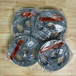 Four Weider Olympic Weight Plate 10lb 4 Plates 40lbs Total FREE SHIPPING