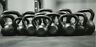 Fray Fitness Cast Iron Kettlebell Weight Lifting Select A Size 10-70lb Home Gym