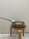 French 3.5mm Copper 11.375 Saute Pan With Tin Lining And Cast Iron Handle 10 Lb