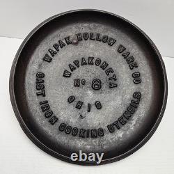 Fully Marked Wapak Cast Iron #8 Dutch Oven LID