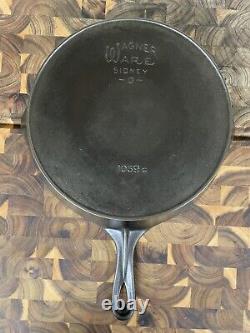 Fully Restored Wagner Cast Iron Skillet #9 (11-1/4), Heat Ring, 1059 G, 20/30's