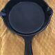Griswold Cast Iron Skillet No. 3 Cast Iron Large Block Logo Heat Ring