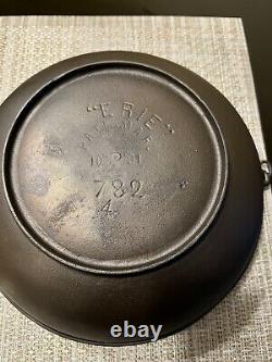 GRISWOLD'S ERIE Cast Iron Scotch Bowl No 4 (782), Circa 1905-1906