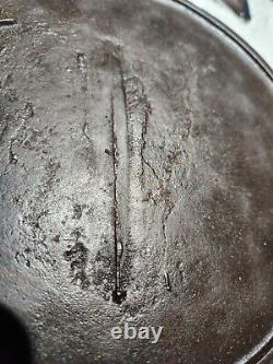 Gatemarked Southern Mysrery Skillet #8 With Heat Ring 1860-1890