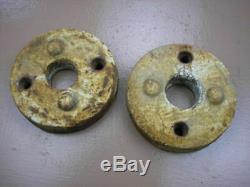Gravely 816 Tractor Mower Cast Iron Front Wheel Weights fit 8 Rims 15lb each