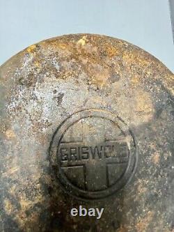 Griswold Cast Iron Skillet 9, 710 As Is 1924-1940, Total Length 16 ML