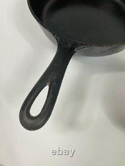 Griswold Cast Iron Skillet, No. 5, Large Block Logo, 724