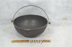 Griswold pot kettle # 4 kettle Yankee/Bowl 11in 782A cast iron early original