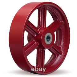 Hamilton 14 x 3 Cast Iron Caster Wheel 2500 lb. Capacity, 3-1/4 Hub Length