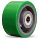 Hamilton 2200 Lbs Capacity Wheel 6 Duralast Polyurethane On Cast Iron, 3 Wid