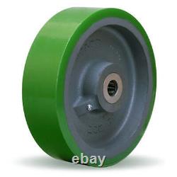 Hamilton Duralast Wheel 10 x 3 Polyurethane on Cast Iron, 3000 lbs Capacity